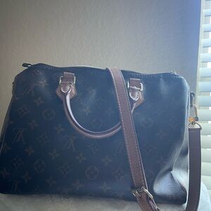 Louis Vuitton Dark Brown Monogram Satchel